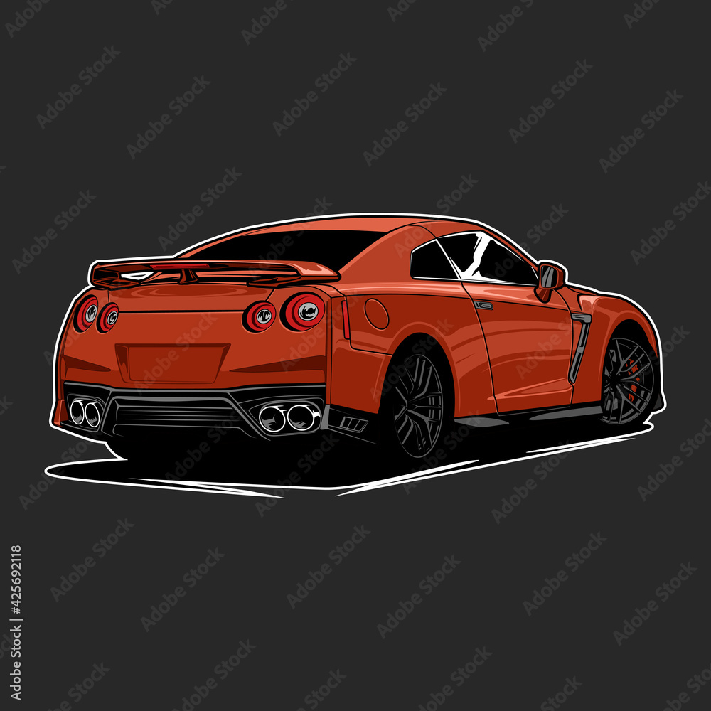 car vector illustration for conceptual design Stock Vector | Adobe Stock