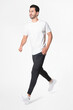 © Rawpixel.com - Man running in white t-shirt sportswear apparel full body