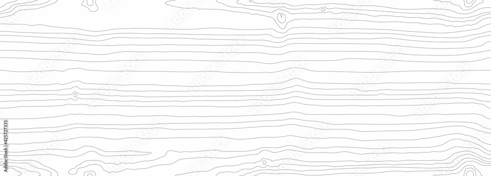 Wood grain texture. Seamless wooden pattern. Abstract line background. Vector illustration - obrazy, fototapety, plakaty 