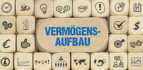 Wall Mural - Vermögensaufbau