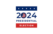 2024 United States Of America Presidential Election Vote Banner.