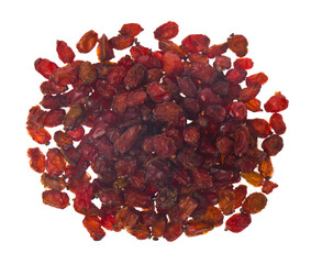 Wall Mural - Barberry spices isolated on white background close-up.