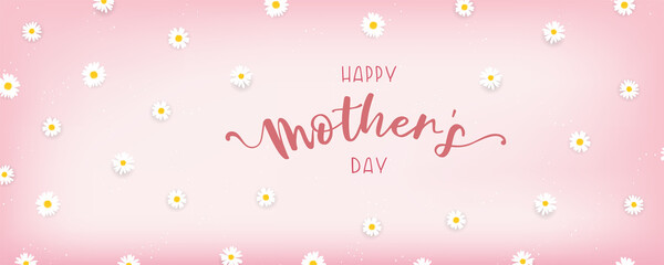 Wall Mural - Cute Mother's Day design, great for covers, banners, wallpapers, invitations