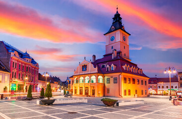 Fototapete - Brasov, Romania  - Travel place in Transylvania