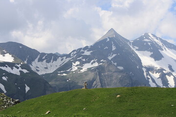 Carretera alpina del Grossglockner. Austria.