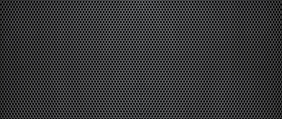 horizontal black trellised background