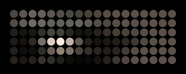 Poster - Abstract modern dot panorama design background illustration