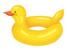Yellow Duck Float