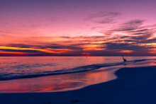 Sunset Over The Gulf Of Mexico
