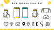 © marumaru - シンプルなスマートフォンアイコンセット　　　Smartphone Simple Design Icon Set