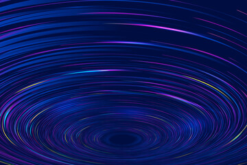 Poster - Color spiral line vortex internet technology sense background 