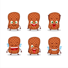 Sticker - Cartoon character of beef with smile expression