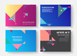 © mechkalo - Set of square banner templates