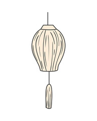 Sticker - chinese lamp hanging