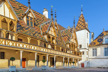 Sticker - Hospices de Beaune, Beaune, France