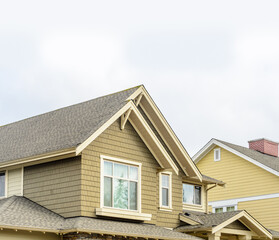 Poster - The top of the house with nice window.