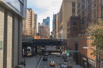 Wall Mural - high line, manhattan, new york city, usa