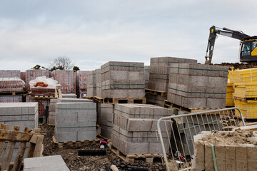 Wall Mural - Table form, deck formwork, flying form for slab concrete