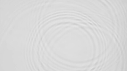 Poster - Up close, top view, Slow motion various waves of the water surface hitting the sun's rays, making them sparkle according to different patterns on a gray background video 4K.