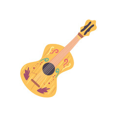 Sticker - mexican guitar instrument