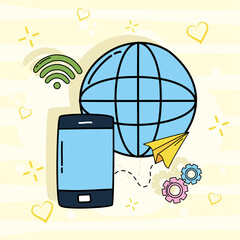 Poster - smartphone global sphere