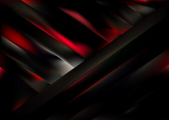 Wall Mural - Cool Red Abstract Shiny Background