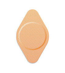 medical plaster. adhesive bandage or sticking plaster. medical band aids protection patch for first 