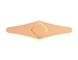 medical plaster. adhesive bandage or sticking plaster. medical band aids protection patch for first 