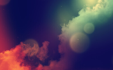 Wall Mural - Bokeh Sky Backgrounds