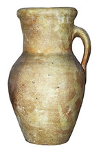 Old Clay Jar That Was Used In Ancient Times