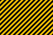 © Olena - Design of industrial street signpost or warning road sign. Yellow and black striped seamless pattern. Vector illustration.