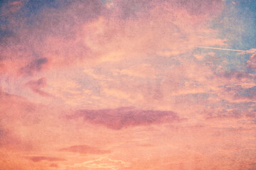 Wall Mural - Sunset Sky  Grunge Backgrounds