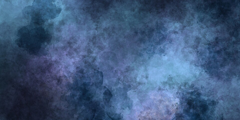 Wall Mural - grunge blue dark rich deep spotted watercolor stylish elegant rich background