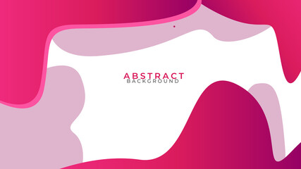 Poster - Liquid color background design. Purple element with fluid gradient. Dynamic shape composition. Vector illustration