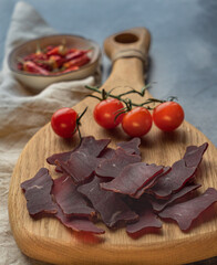 Wall Mural - meat and vegetables