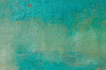 abstract creative background: multicolored blurred spots of colored primer when toning the canvas, temporary object.