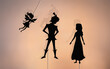 Fairytale shadow puppets.