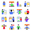 © SmashingStocks - Flat Icons of Shopping and Purchase