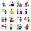 © SmashingStocks - Flat Icons of E Commerce and Shopping Pack