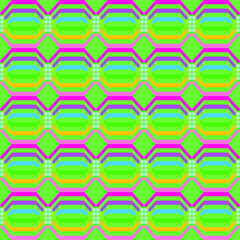 Aufkleber - Seamless pattern can be used for fabric, print, wallpaper, gift wrapping, clothe, wrapping paper, web design and more. 