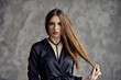 © boomeart - Beautiful woman touching her hair