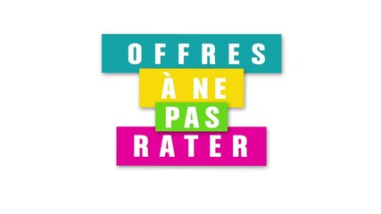 Poster - offres à ne pas rater