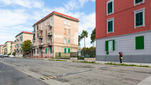 Napoli (Italy) - Via Cocchia, The Houses Of The Former Workers Of The Italsider Area Of Bagnoli