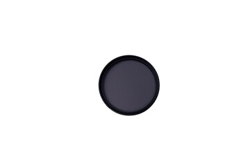 Sticker - polarizing filter for the camera isolated on a white background