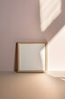 © Mareike Böhmer - Art Mockup Wooden Frame Square Sunshine