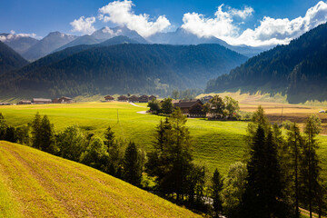 Canvas Print - Gsieser Tal Süd Tirol