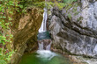 Die Wasserstufen am Tatzelwurm-Wasserfall
