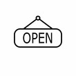 © Aditya - open label sign. symbol icon tablet closed. Vector Illustration.