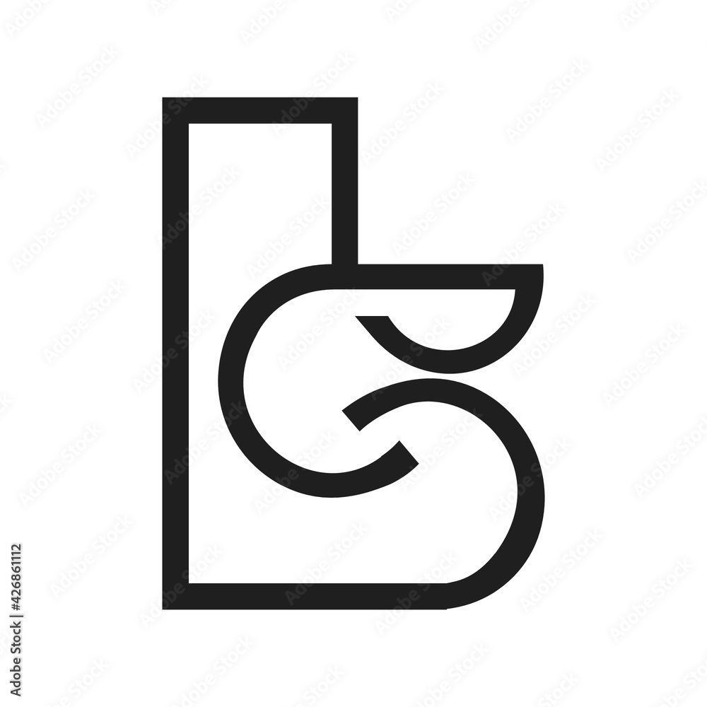 Initial letter SL logo or LS logo vector design template Stock Vector ...