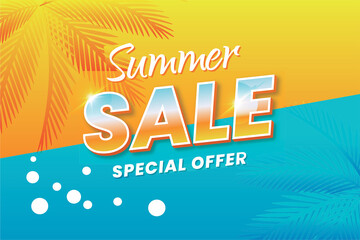 summer sale poster